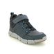 Geox Boys Boots - Navy Leather - J949XA/C4076 FLEXYPER B TEX