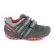Geox School Shoes - Black grey - J04CBD/C0048 NEW SAVAGE TEX