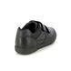 Geox Boys Shoes - Black leather - J02BCA/C9999 POSEIDO BOY 2V