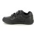 Geox Boys Shoes - Black leather - J02BCA/C9999 POSEIDO BOY 2V