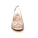 HB Shoes Heeled Sandals - Glitter - B14901 WEDGE PEEP