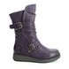 Heavenly Feet Mid Calf Boots - Purple - 3507/95 HANNAH 4