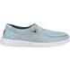 Hey Dude Comfort Slip On Shoes - Blue - 40753/425 Wendy Heathered Slub Tropical