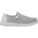 Hey Dude Comfort Slip On Shoes - Stone - 40078/1KA Wendy Sox
