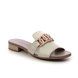 Hispanitas Slide Sandals - Beige leather - HV243268001 LENA SLIDE