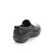 Hotter Comfort Slip On Shoes - Black leather - 9901/30 CALYPSO 2 WIDE