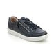 Hotter Trainers - Navy Leather - 16112/71 CHASE  2 WIDE