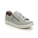 Hotter Trainers - Light Grey Leather - 16116/03 CHASE  2 WIDE