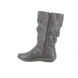 Hotter Mid Calf Boots - PLUM - 9926/95 DERRYMORE 2 WIDE FIT