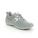 Hotter Lacing Shoes - LIGHT GREY SUEDE - 9912/03 LEANNE 2 WIDE