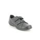 Hotter Lacing Shoes - Black leather - 9920/30 LEAP 2 EXTRA WIDE