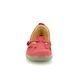 Hotter Comfort Slip On Shoes - Red nubuck - 8105/80 NIRVANA E FIT