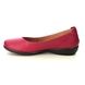 Hotter Pumps - Red leather - 10313/80 ROBYN 2 WIDE