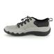 Hotter Walking Shoes - Grey leather - 9113/00 RYDAL GTX E FIT
