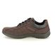 Hotter Comfort Shoes - Brown leather - 3321/21 THOR 2 GTX