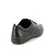 Hotter Lacing Shoes - Black leather - 13118/30 TONE 2 EXTRA WIDE