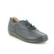 Hotter Lacing Shoes - Navy Leather - 0501/70 TONE   REG FIT