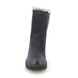 Hush Puppies Winter Boots - Navy leather - 1234871 ALICE FUR TEX