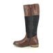 Hush Puppies Knee-high Boots - Brown Navy - 1234621 KITTY BOOT
