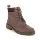 Hush Puppies Lace Up Boots - Brown leather - 1234721 NADINE BROGUE