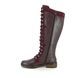 Hush Puppies Knee-high Boots - Burgundy Leather - 1234561 RUDY BOOT LACE