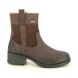 Hush Puppies Ankle Boots - Brown leather - 35660-66521 SASKIA TEX