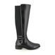 Hush Puppies Knee-high Boots - Black leather - 1234931 VANESSA STRETCH