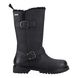 Hush Puppies Mid Calf Boots - Black leather - 37856-70541 WINNIE TEX