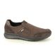 IMAC Slip-on Shoes - Brown nubuck - 1001/M032BN BENTHIC SLIP ON TEX