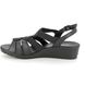 IMAC Comfortable Sandals - Black - 7010/1400011 CELESTE WEDGE