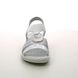 IMAC Comfortable Sandals - White Silver - 7380/01405001 CHARLOTTE WEDGE