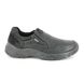 IMAC Slip-on Shoes - Black leather - 2558/3470011 ELVIN  SLIP TEX