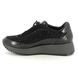 IMAC Trainers - Black patent suede - 7370/4200011 ESTHER BUNGEE