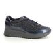 IMAC Trainers - Navy Patent Suede - 7370/4094009 ESTHER BUNGEE