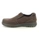 IMAC Slip-on Shoes - Brown leather - 1838/3474017 HANK SLIP TEX
