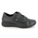 IMAC Comfort Slip On Shoes - Black leather - 6200/1400011 KARENA 2-VEL