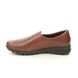 IMAC Comfort Slip On Shoes - Tan Leather  - 6200/11328017 KARENA