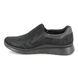 IMAC Comfort Slip On Shoes - Black suede - 6311/5920011 KATIA  ZIP