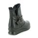 IMAC Ankle Boots - Black leather - 7718/1400011 KIA BUCK TEX