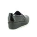 IMAC Comfort Slip On Shoes - Black leather - 7600/1400011 ROSE