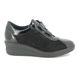 IMAC Comfort Slip On Shoes - Black patent - 7580/4200011 ROSE STRAP