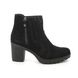 IMAC Heeled Boots - Black suede - 8411/7150011 VICKY