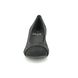 Jana Heeled Shoes - Black suede - 22466/24001 ABURA 1 H FIT