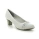 Jana Heeled Shoes - LIGHT GREY SUEDE - 22466/24204 ABURA 1 H FIT