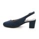 Jana Slingback Shoes - Navy - 29460/20805 ABURASLING WIDE