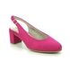 Jana Slingback Shoes - Fuchsia - 29460/20555 ABURASLING WIDE