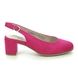 Jana Slingback Shoes - Fuchsia - 29460/20555 ABURASLING WIDE