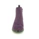 Jana Chelsea Boots - Purple - 25369/41580 NOGAN  WIDE ZIP