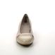 Jana Court Shoes - Light Gold - 22366/20929 WALLACE