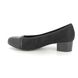 Jana Court Shoes - Black patent - 22366/41001 WALLACE